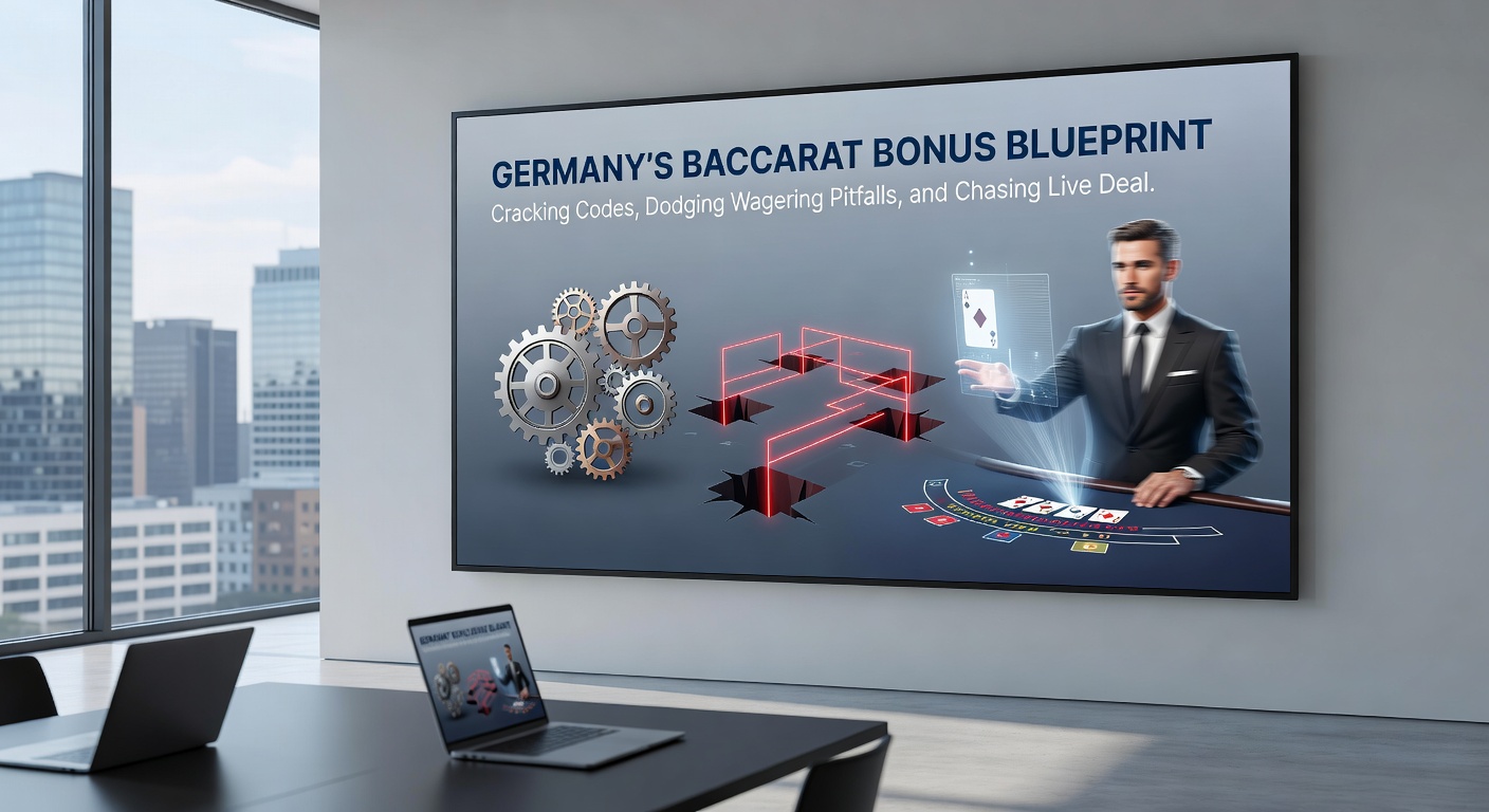 Live-Dealer-Dame am Baccarat-Tisch mit Karten und Chips, umgeben von digitalen Bonus-Effekten