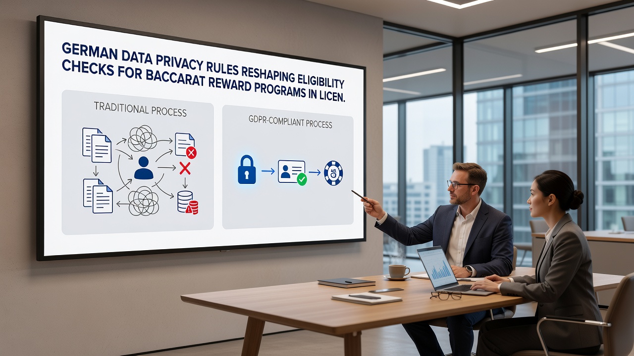 Impact of privacy rules on baccarat reward program eligibility verification
