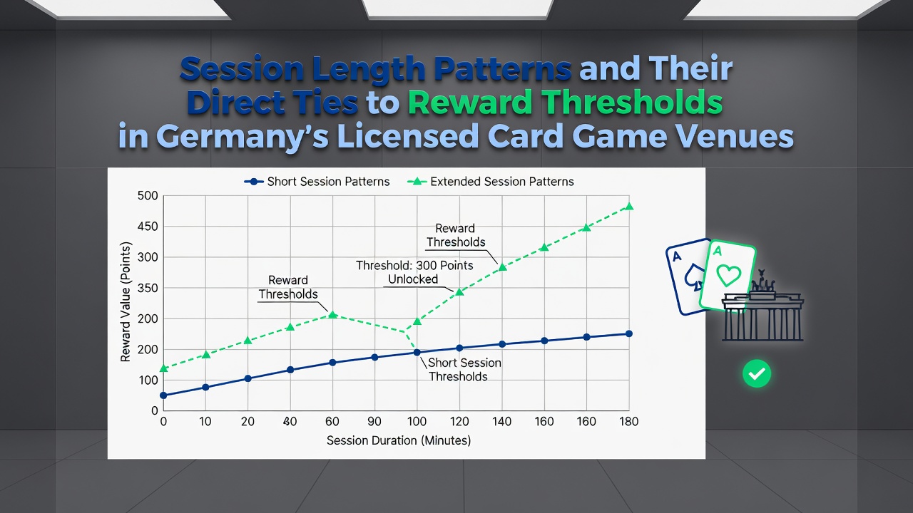 Diagramm zu Sitzungslängenmustern in deutschen Casinos