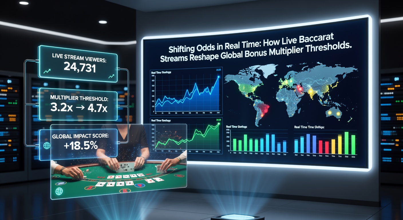 Globale Netzwerkdarstellung von Live-Baccarat-Streams mit Bonus-Multiplikator-Anpassungen