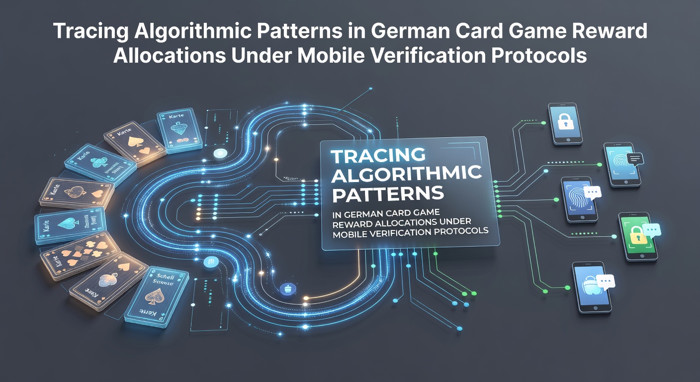 Visualisierung algorithmischer Muster in Belohnungssystemen für deutsche Kartenspiele mit mobiler Verifizierung