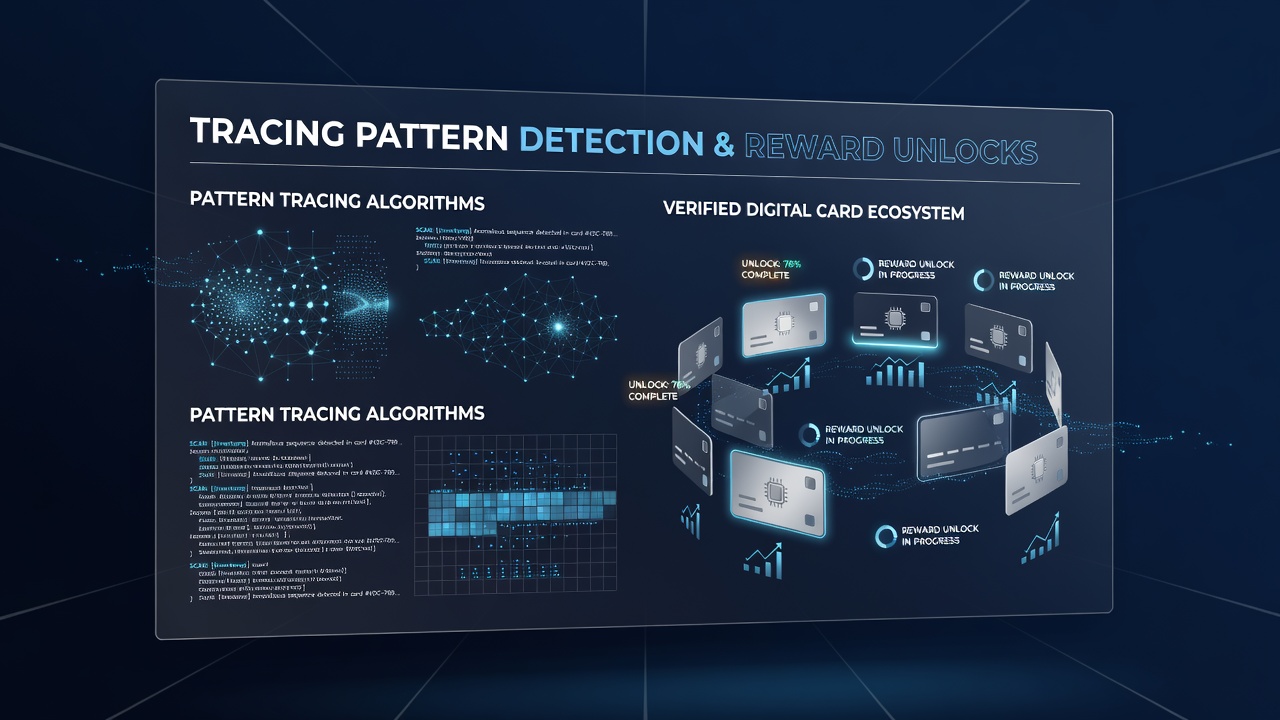 Illustration der Integration von Mustererkennung in Belohnungssysteme mit Verifizierungsdaten in digitalen Kartenumgebungen
