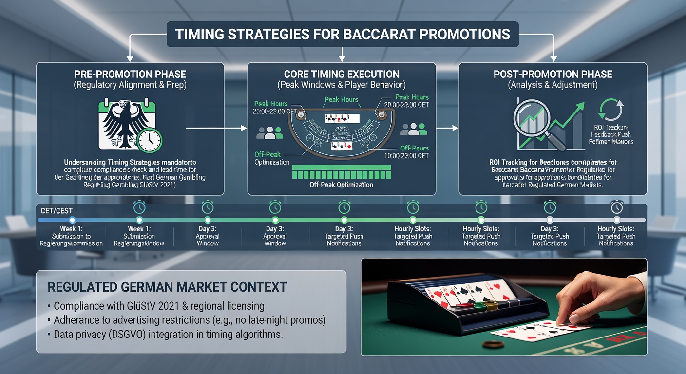 Spieler analysiert Timing-Strategien an einem Baccarat-Tisch in Deutschland